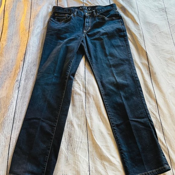 Jeans | Apt 9 Mens Straight Leg Jeans 